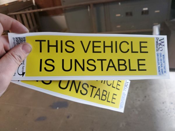 bumper sticker